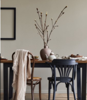Styled luxury dining room